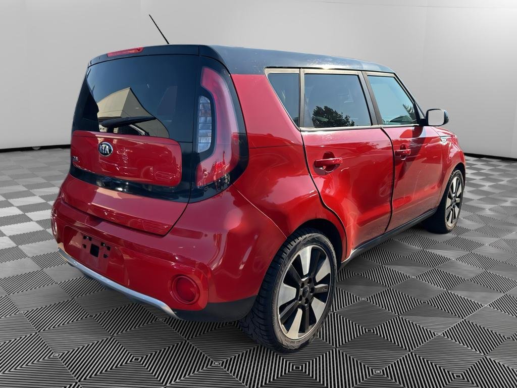 Used 2017 Inferno Red w/Black Roof Kia + image 4