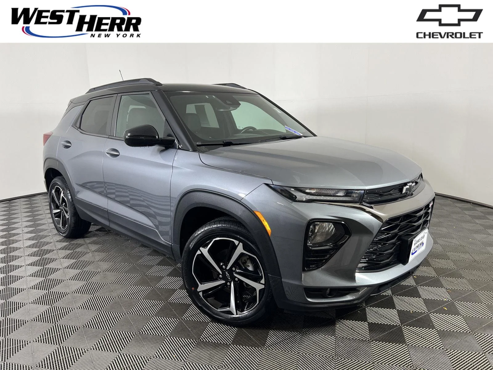 Used 2021 Satin Steel Metallic Chevrolet RS image 1