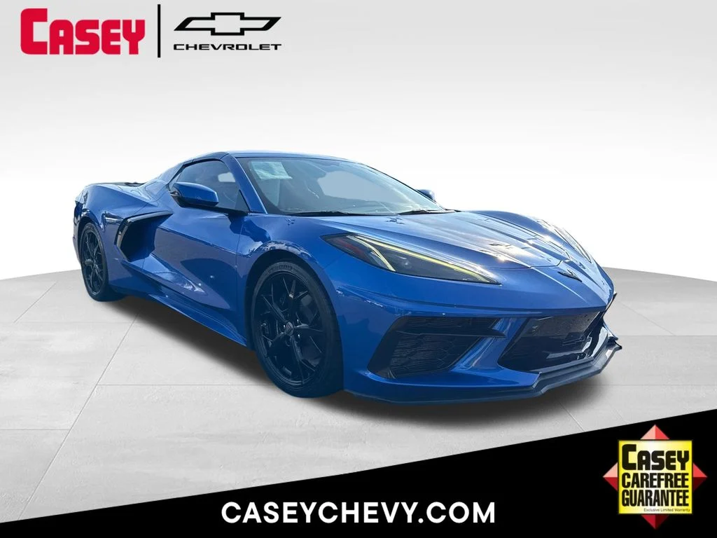 Used 2022 Blue Chevrolet Stingray image 1