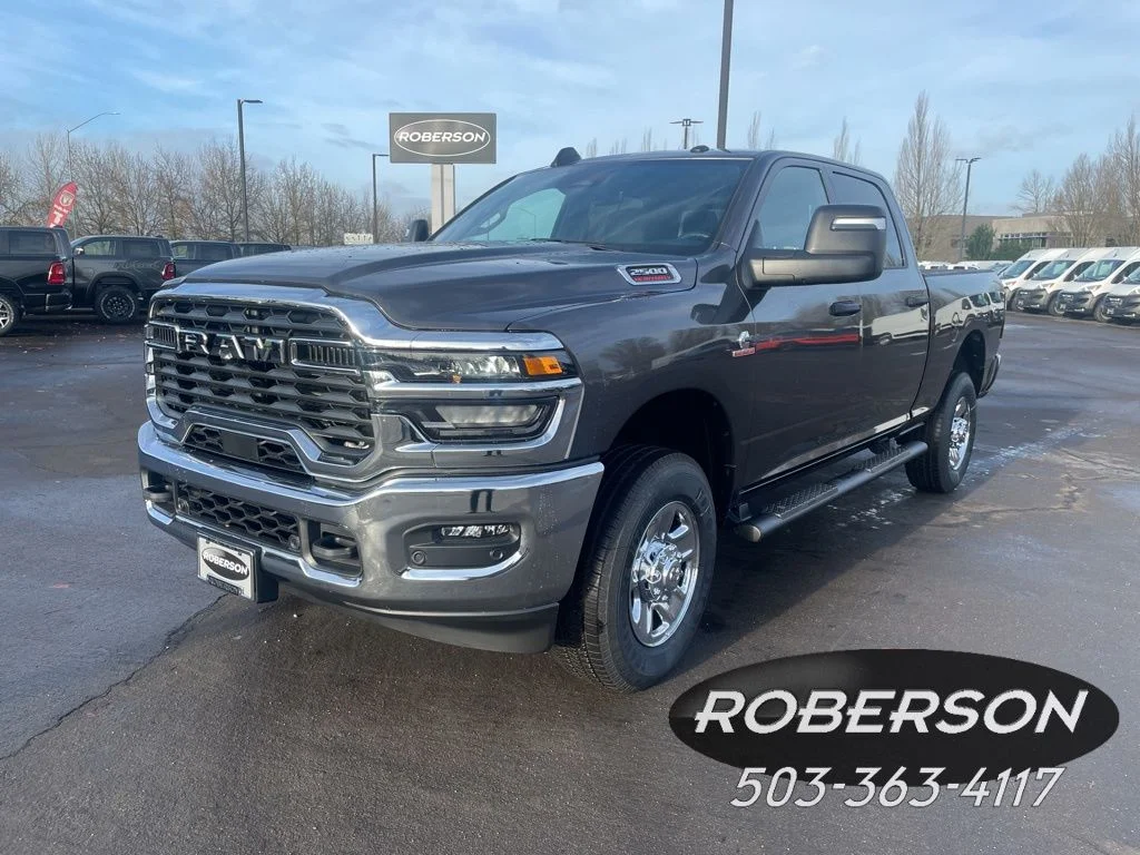 New 2026 Granite Crystal Metallic Clear-Coat Exterior Paint RAM Tradesman image 1