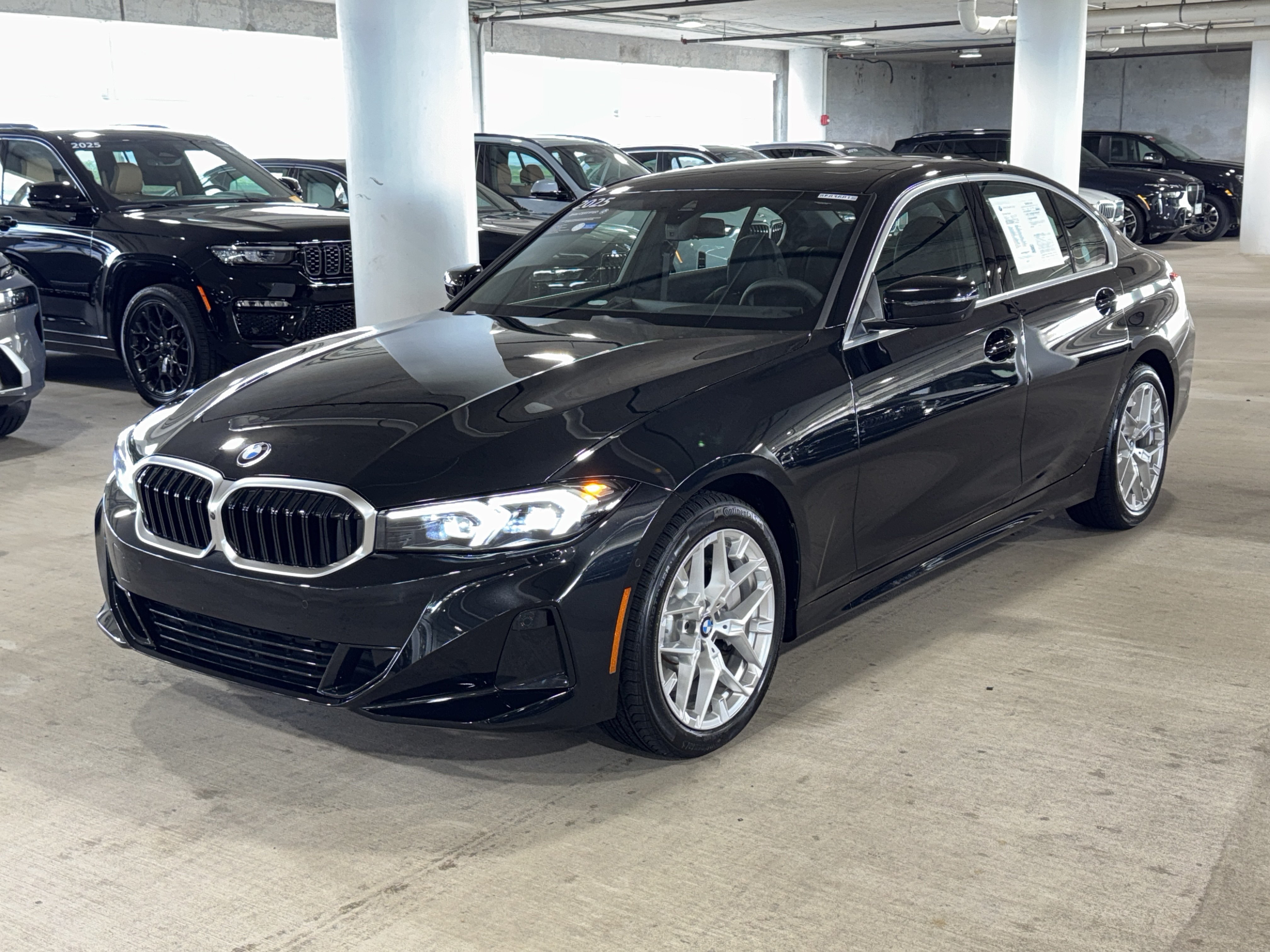 Used 2025 Black Sapphire Metallic BMW 330i image 4