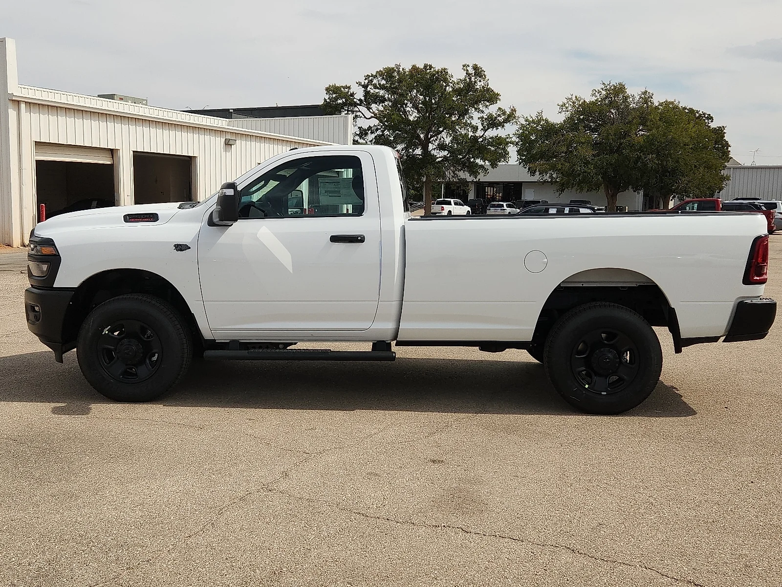 New 2027 Bright White Clear-Coat  Paint Ram TRADESMAN REGULAR CAB 4X4 8