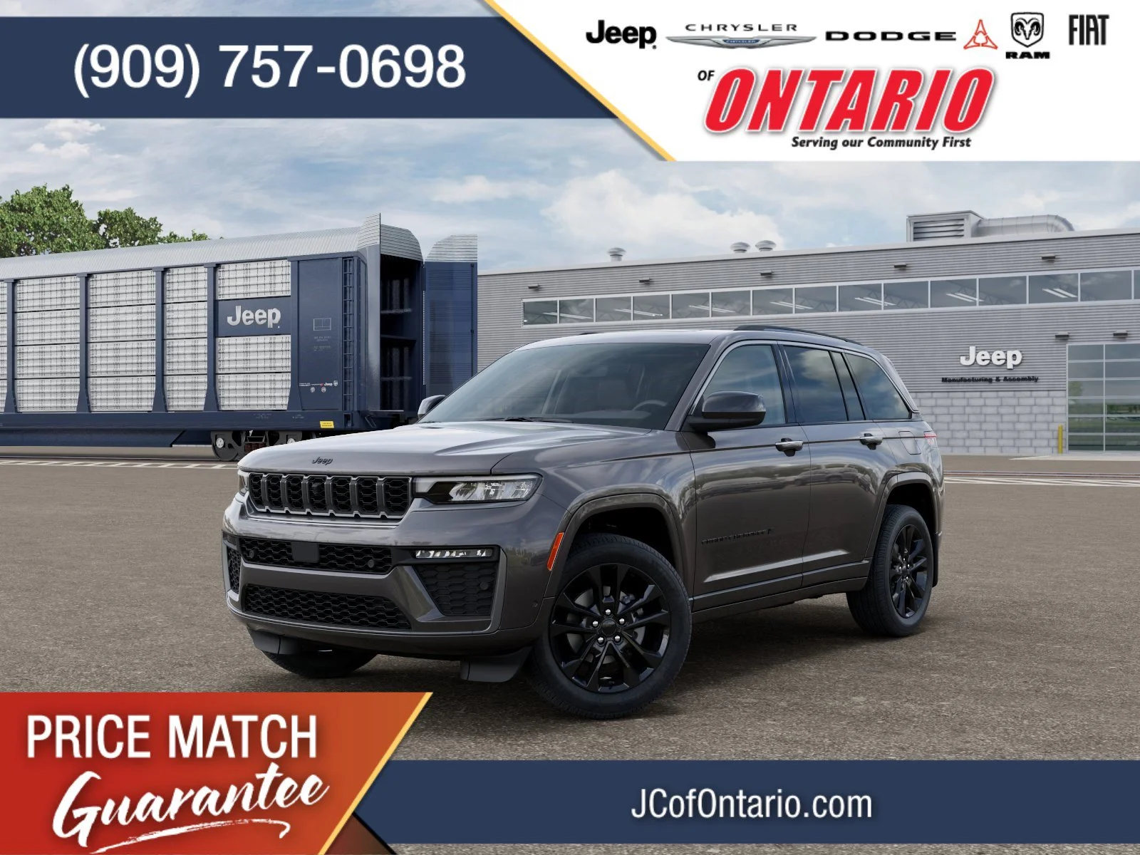 New 2026 Baltic Gray Metallic Clear-Coat Exterior Paint Jeep Limited Reserve image 1