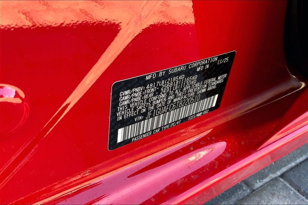 Used 2026 Red Subaru Sport image 8