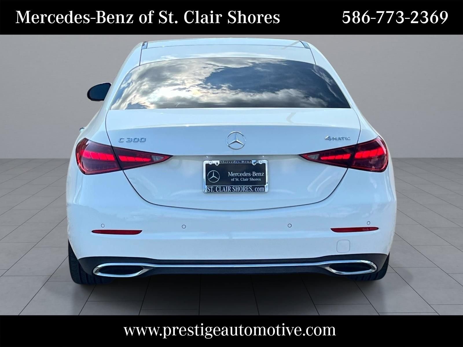 Certified Used 2023 White Mercedes-Benz C 300 image 5