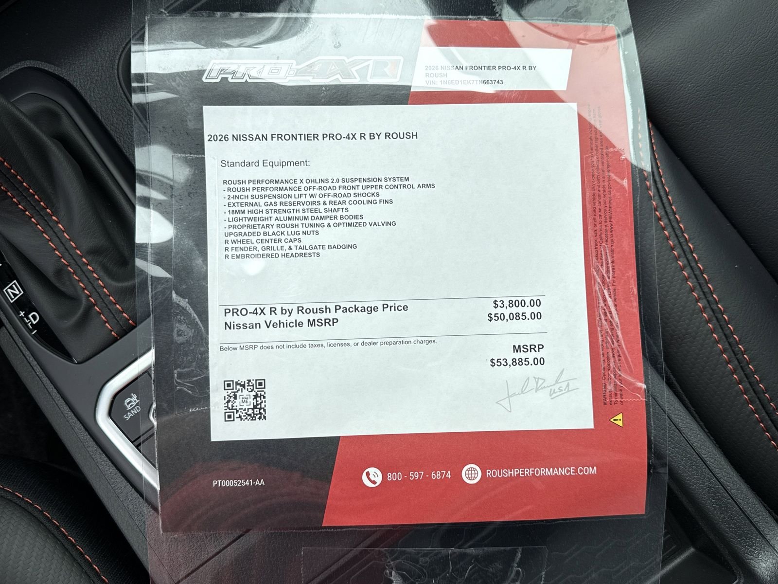 New 2026 Gray Nissan PRO-4X w/R Package image 10
