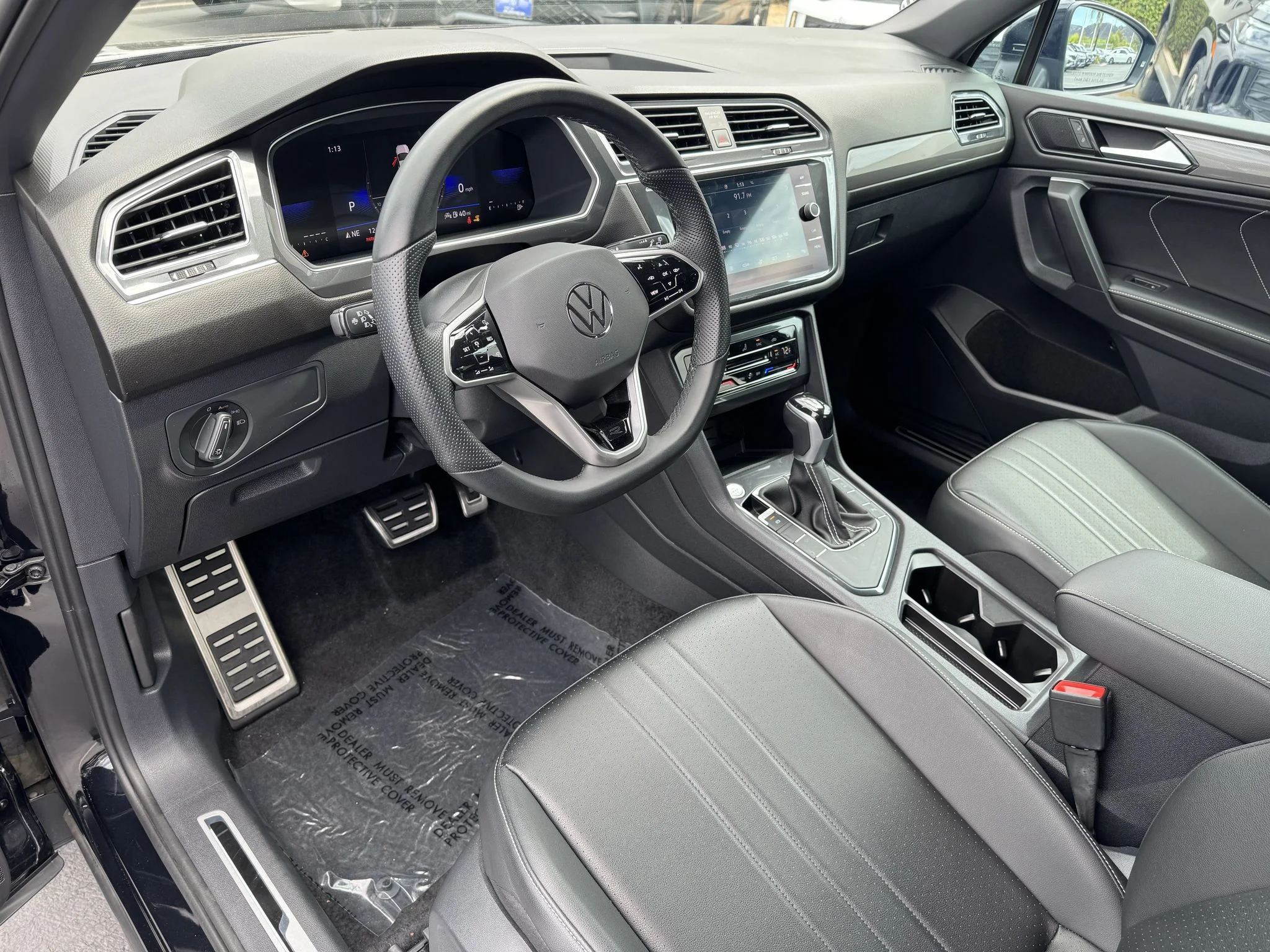 Used 2023 Deep Black Pearl Volkswagen SE R-Line Black image 15