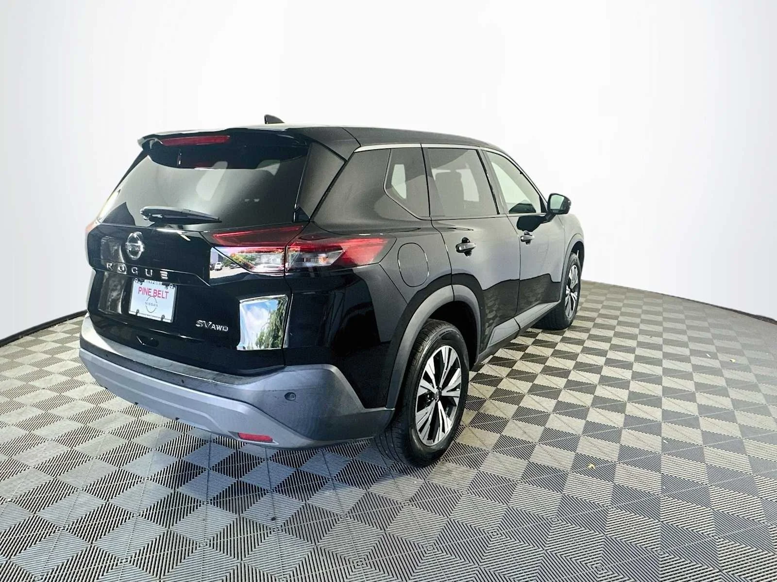 Used 2021 Super Black Nissan SV image 4