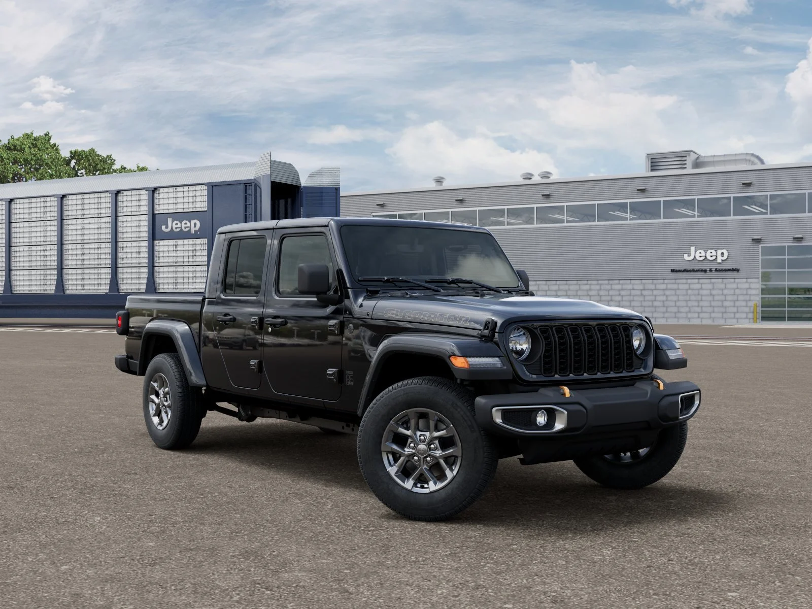 New 2026 Black Clear-Coat Exterior Paint Jeep 85th Anniversary Edition image 6