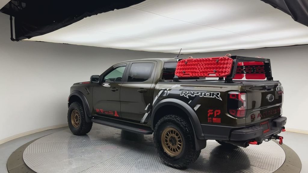 Used 2025 Green Metallic Ford Raptor image 4