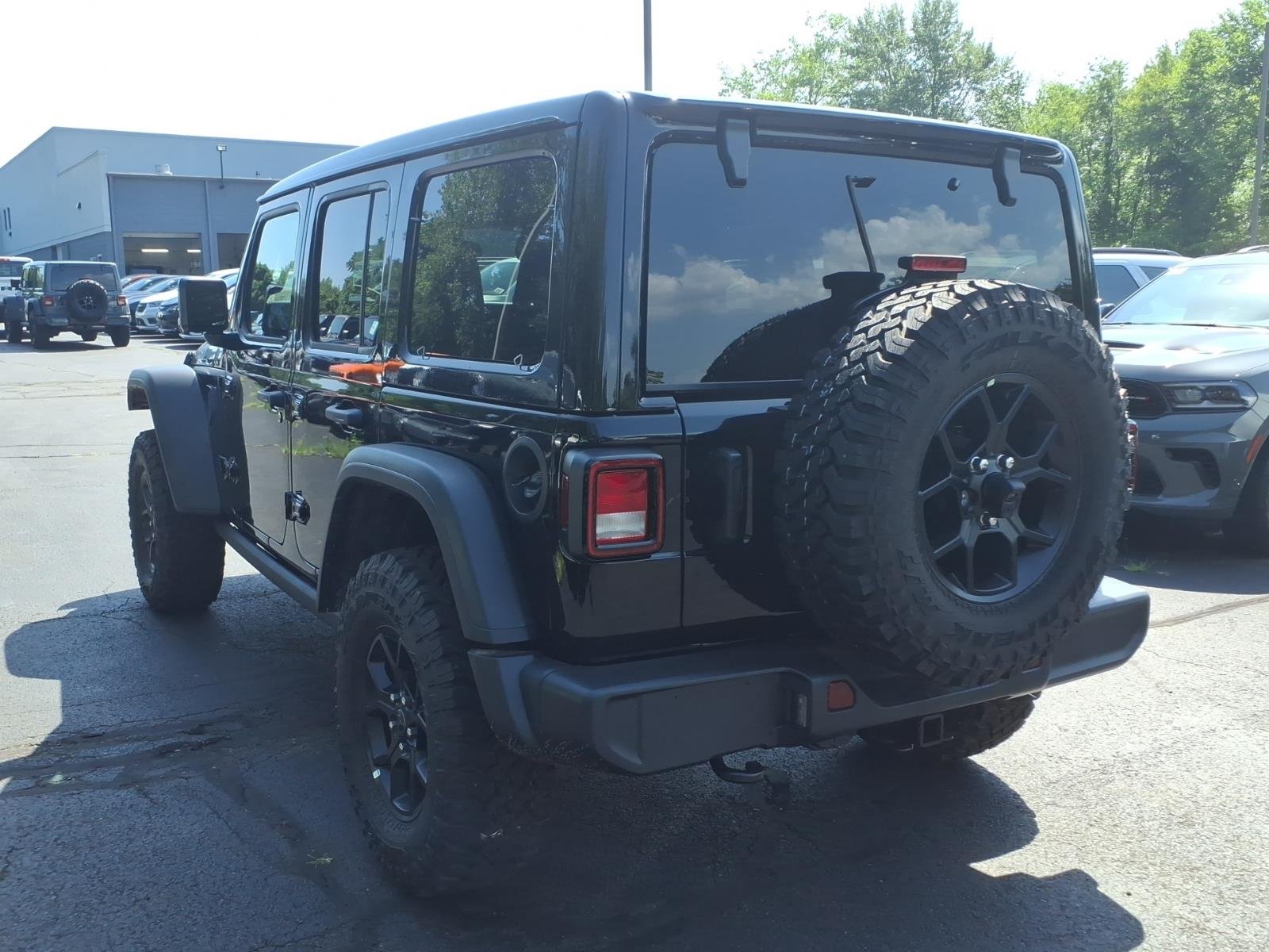 New 2026 Black Clear-Coat Exterior Paint Jeep Willys image 4