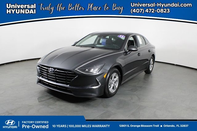 Certified Pre-Owned 2022 Hyundai Sonata SE 4D Sedan in Orlando