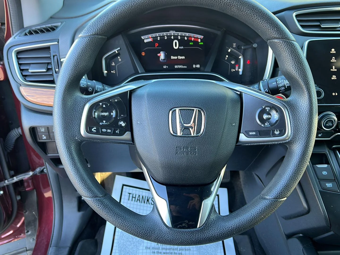Used 2019 Basque Red Pearl II Honda EX image 6