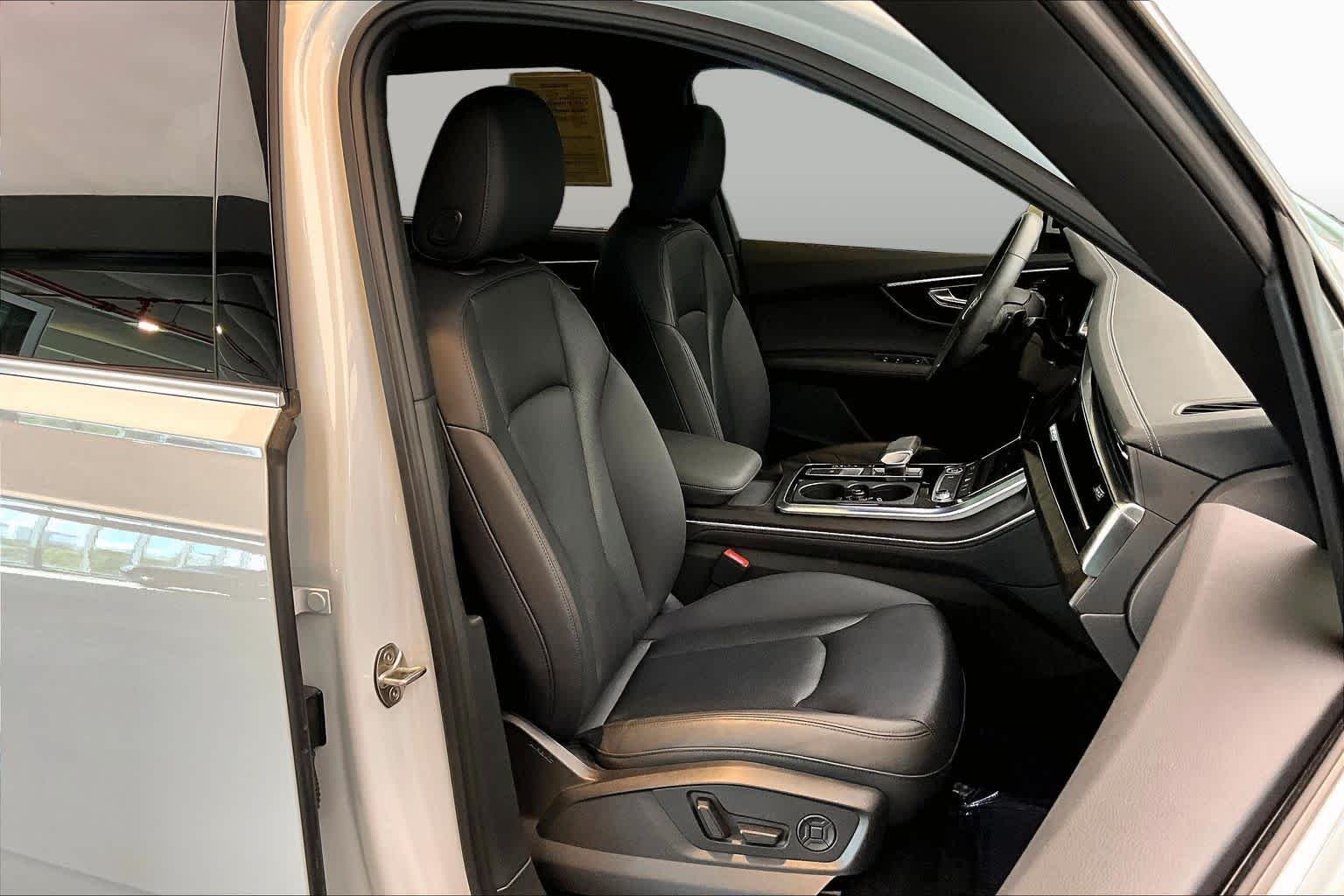 Used 2023 Glacier White Metallic Audi Premium Plus image 9