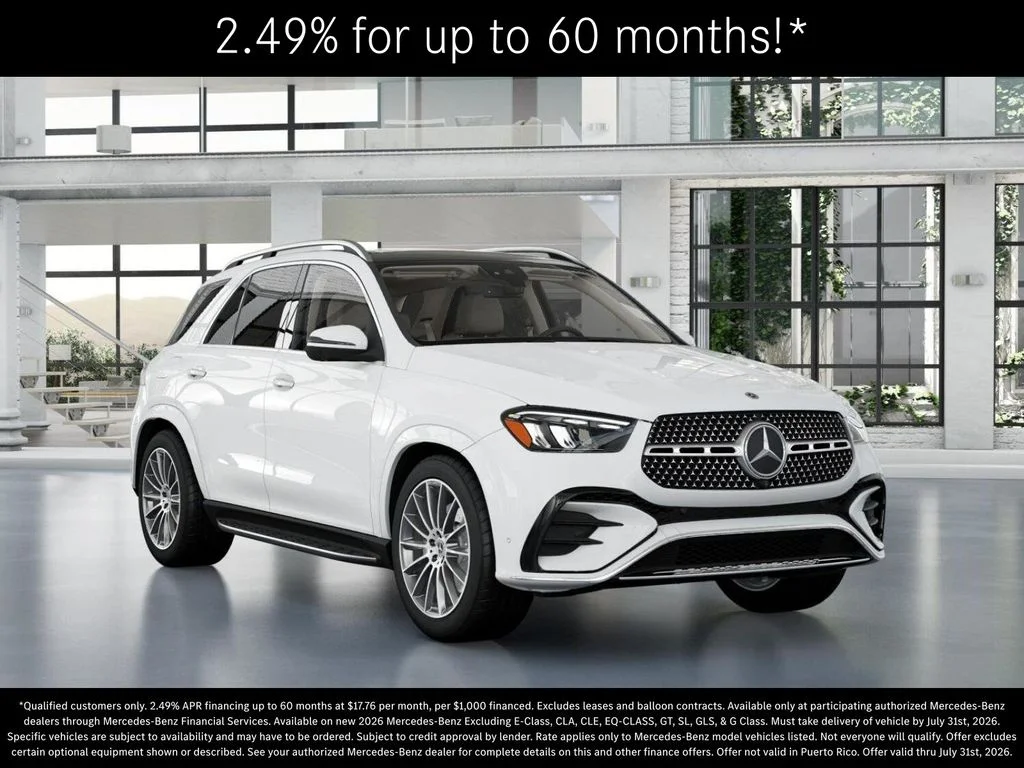 New 2026 Polar White Mercedes-Benz GLE 350 image 10