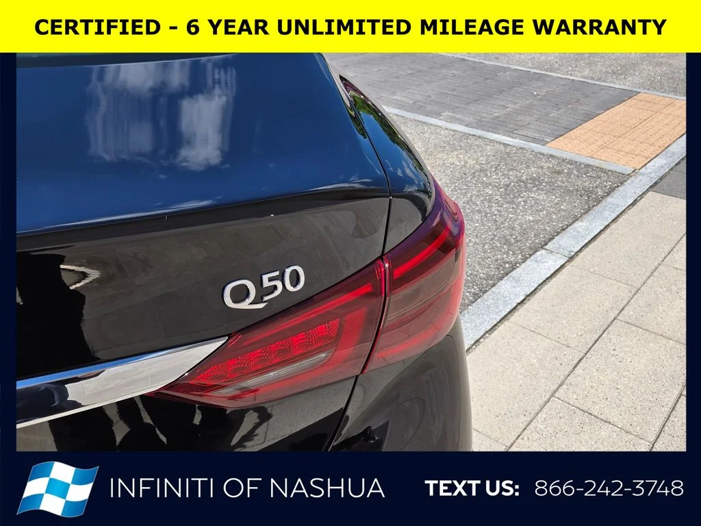 Certified Used 2023 Black INFINITI LUXE image 12