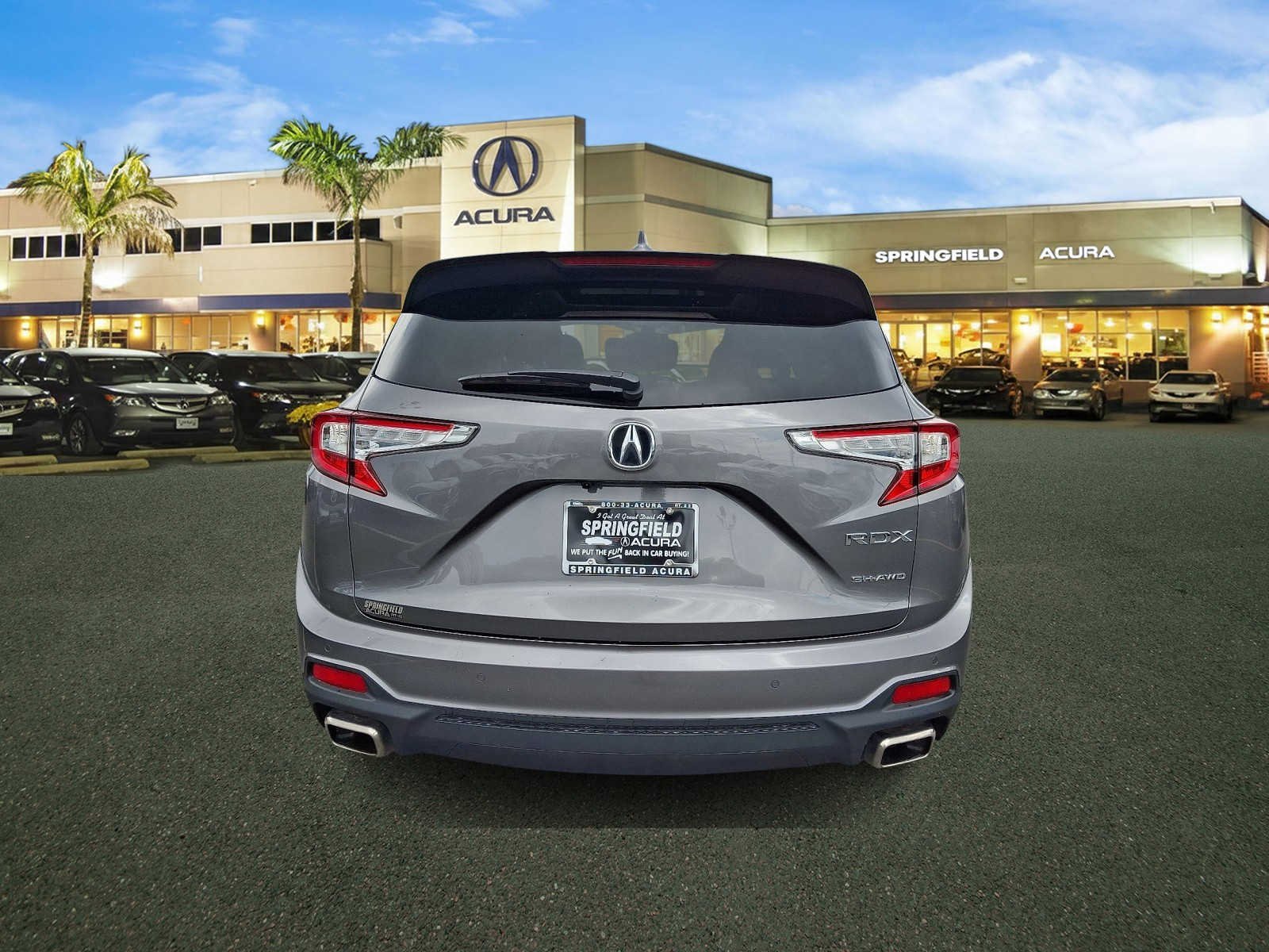Certified Used 2023 Liquid Carbon Metallic Acura SH-AWD TECH image 5