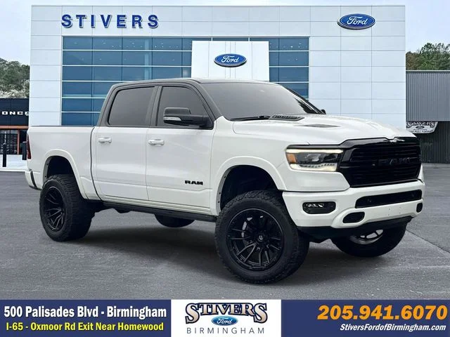 Certified Used 2021 White Ram Laramie image 1