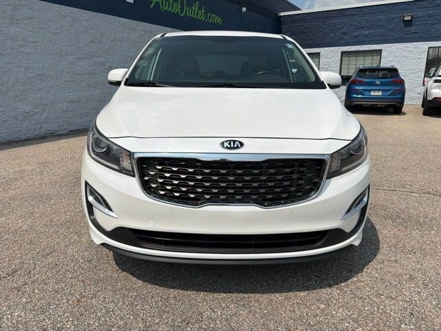 Used 2021 Snow White Pearl Kia EX image 8