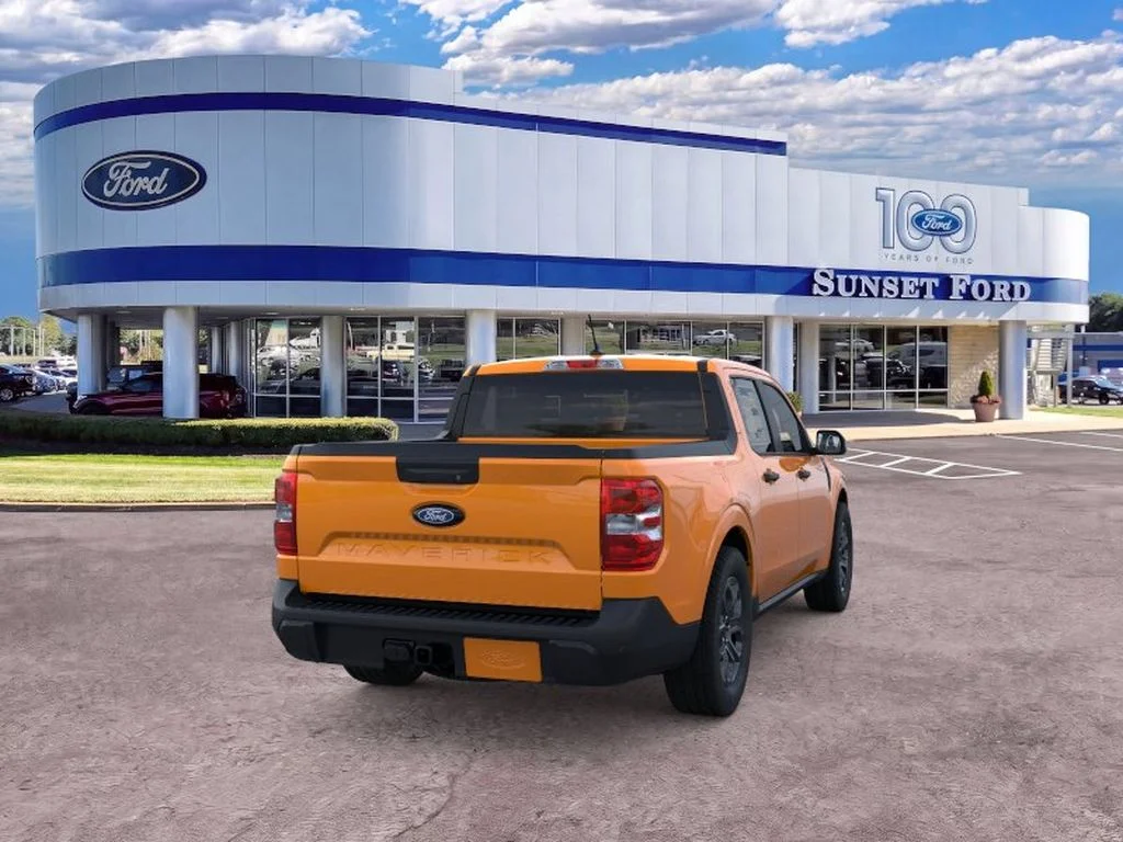 New 2026 Orange Fury Metallic Tri-Coat Ford XLT image 8
