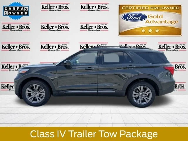 Certified Used 2022 Forged Green Metallic Ford XLT image 5