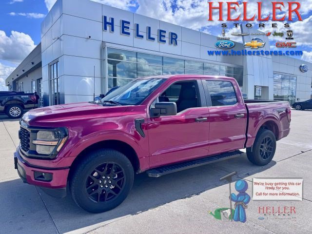Used 2024 Rapid Red Metallic Tinted Clearcoat Ford STX image 1