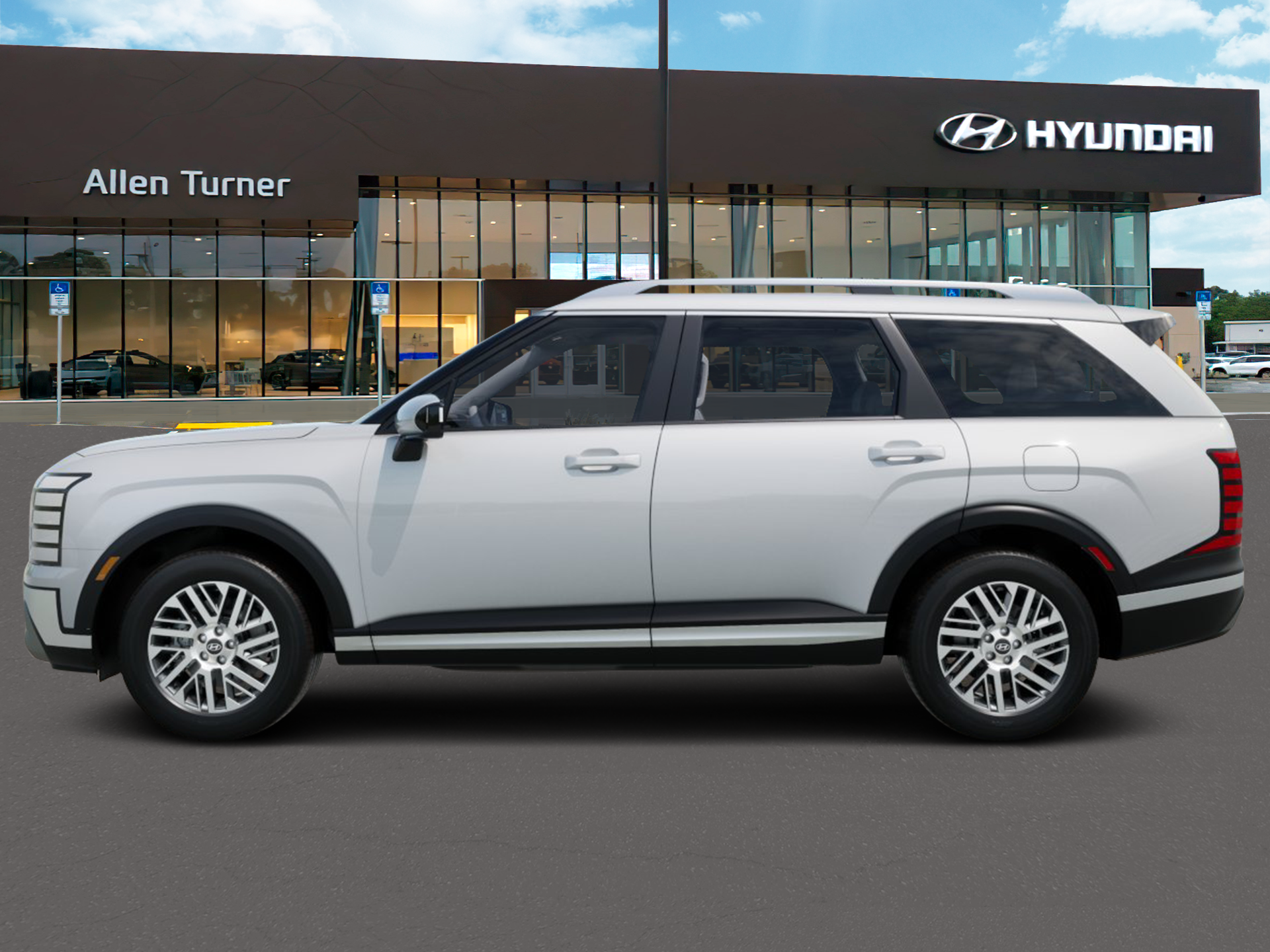 New 2026 Creamy White Pearl Hyundai SEL FWD image 3