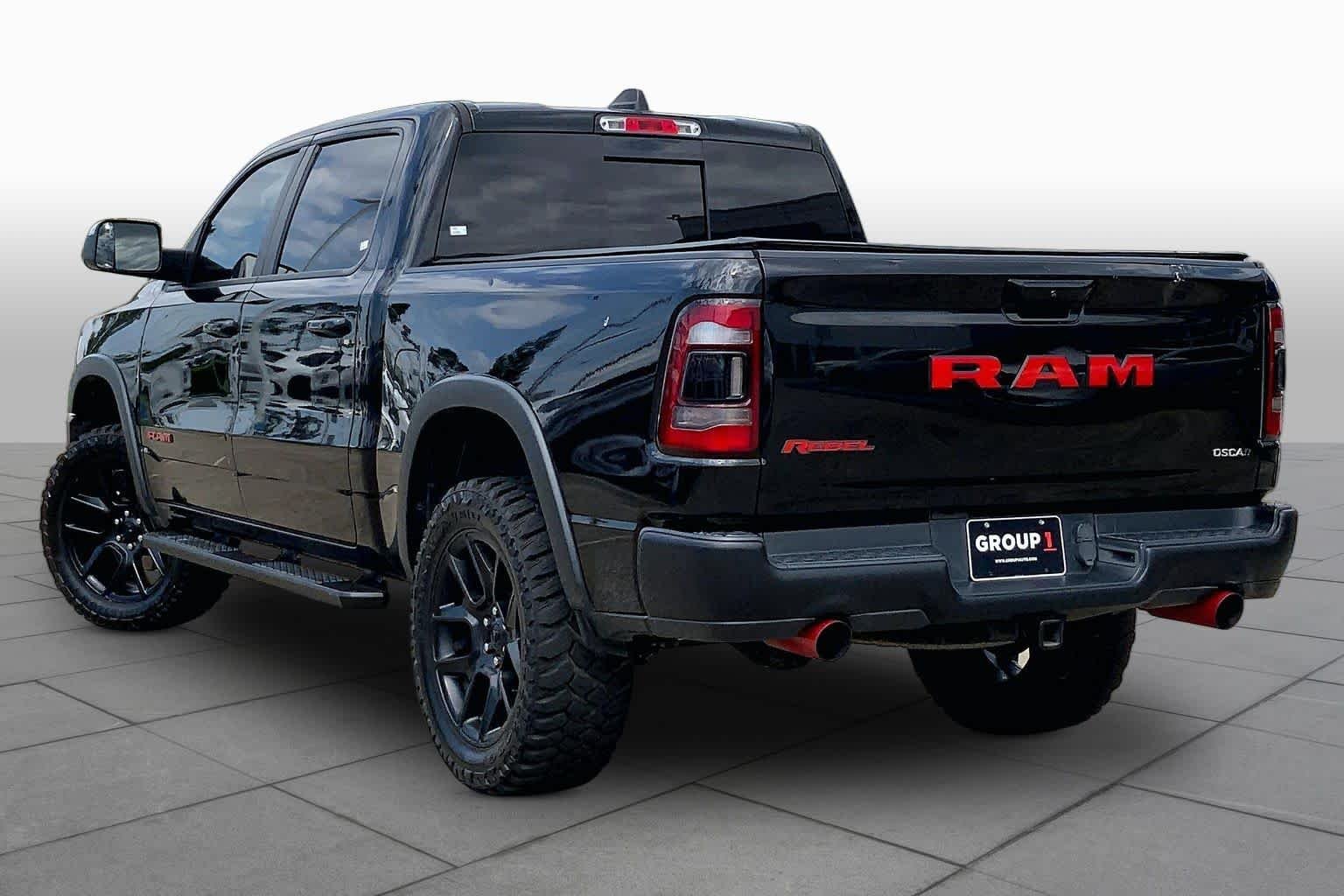 Used 2020 Diamond Black Crystal Pearlcoat Ram Rebel image 11