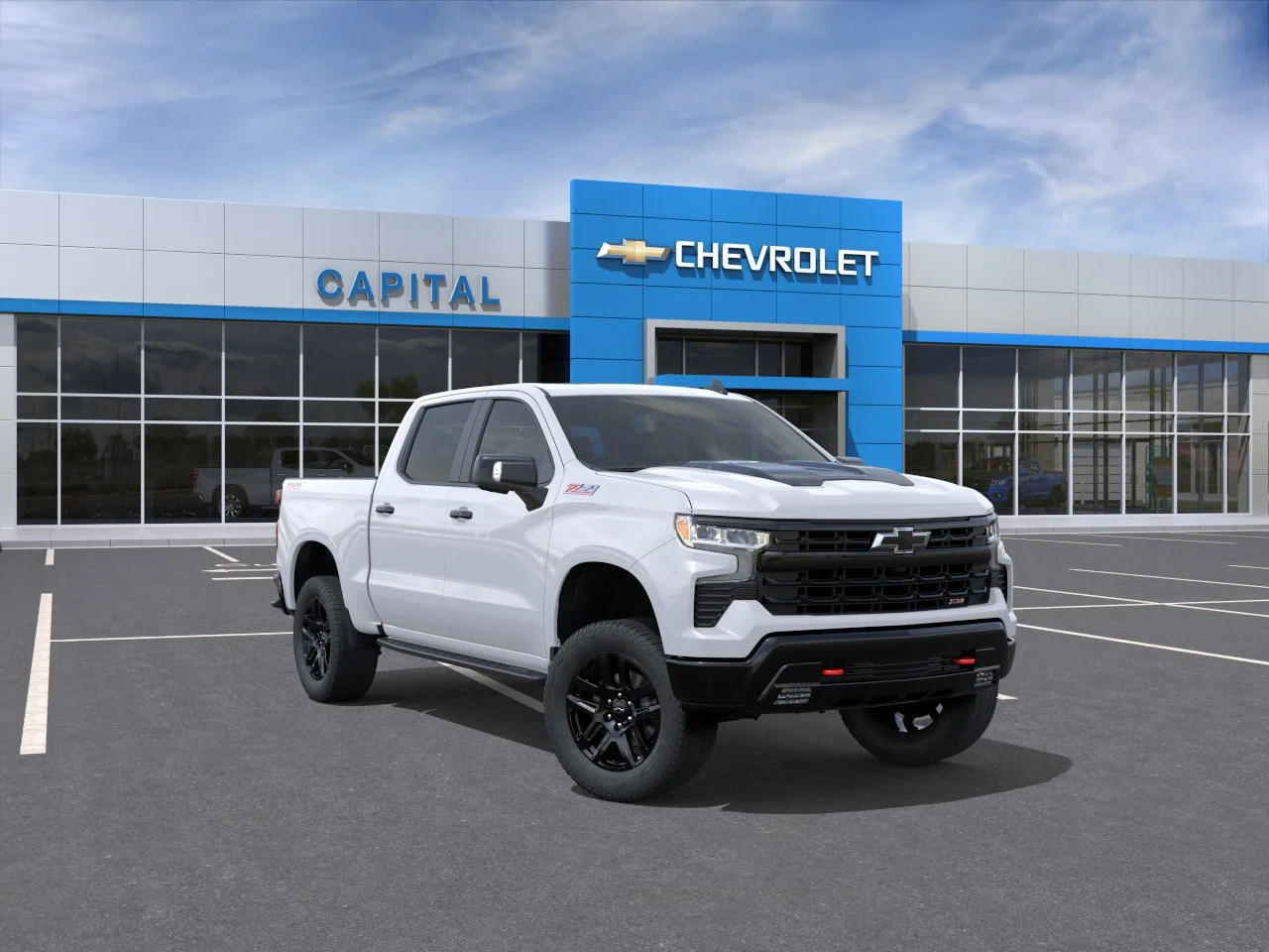New 2026 Summit White Chevrolet LT Trail Boss image 2