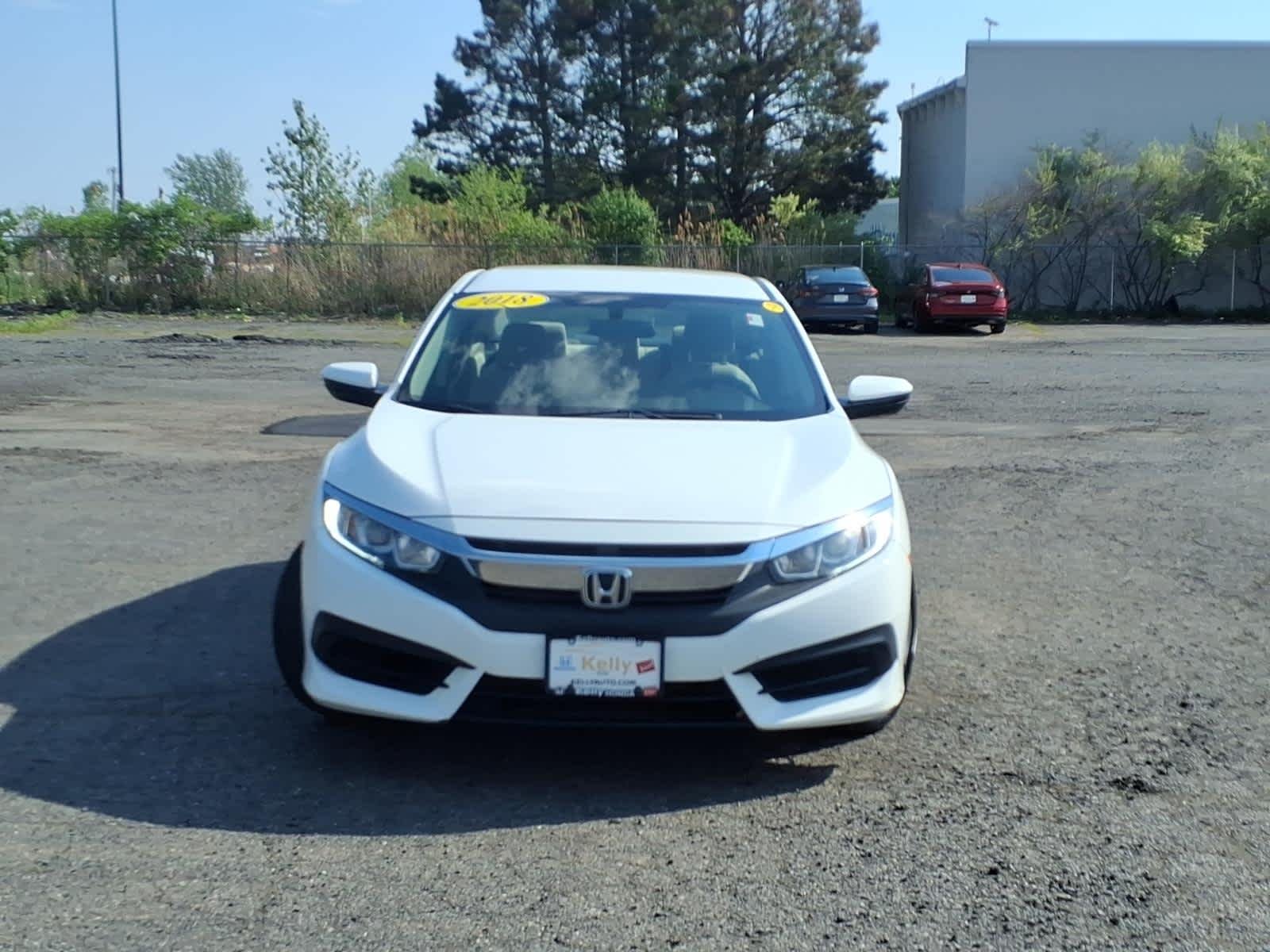 Certified 2018 Honda Civic LX with VIN 2HGFC2F55JH530186 for sale in Lynn, MA