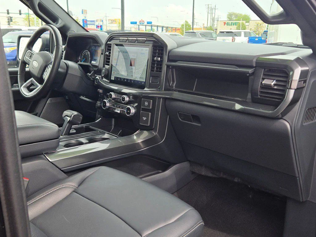 Certified Used 2023 Black Metallic Ford XLT image 7
