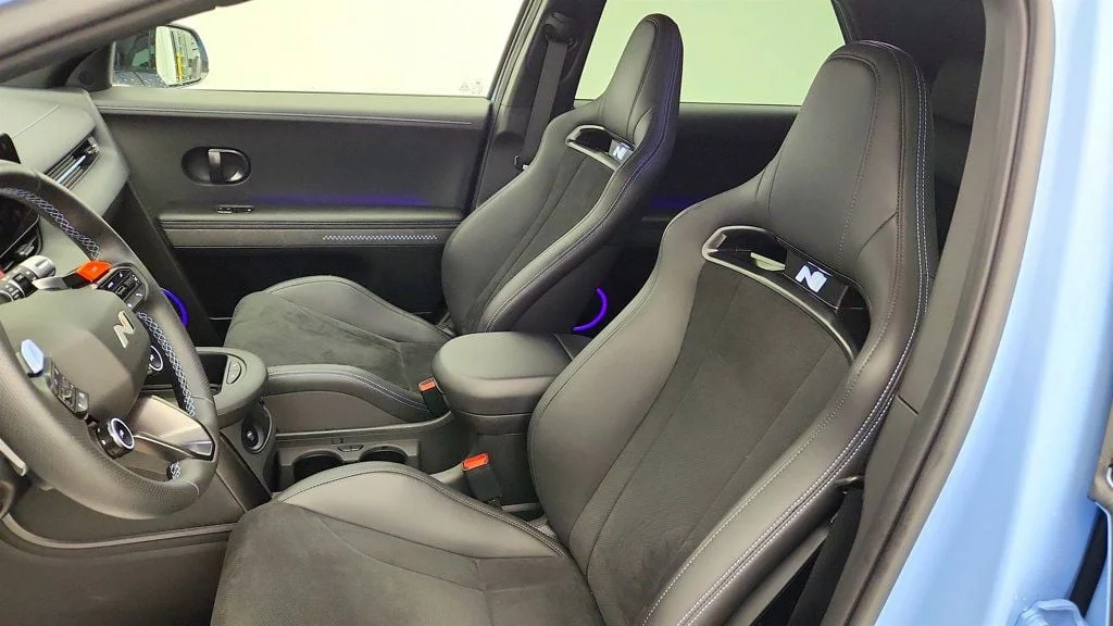 Used 2025 Performance Blue Matte Hyundai AWD image 18