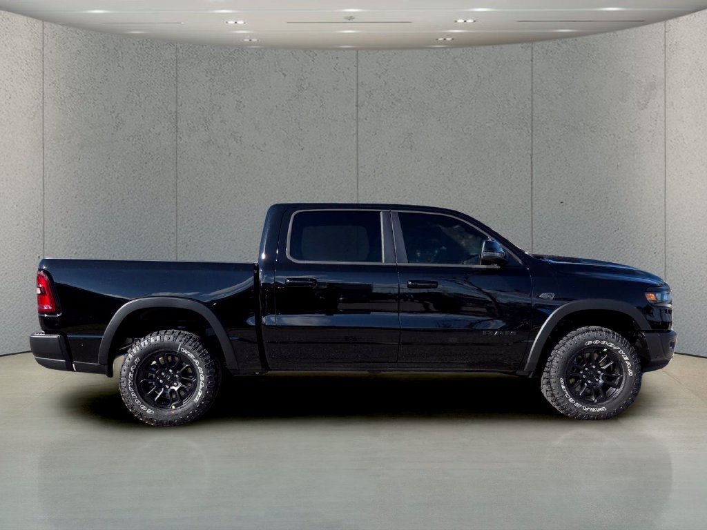 New 2027 Diamond Black Crystal Pearl-Coat Exterior Paint RAM Rebel image 4