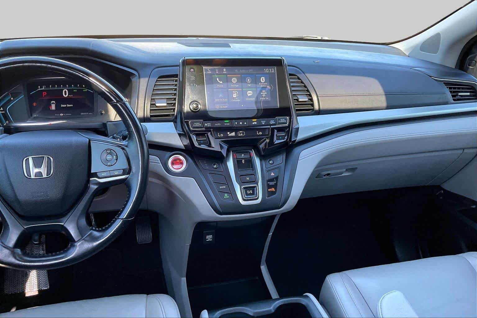 Used 2018 PACIFIC PEWTER METALLIC Honda EX-L image 7