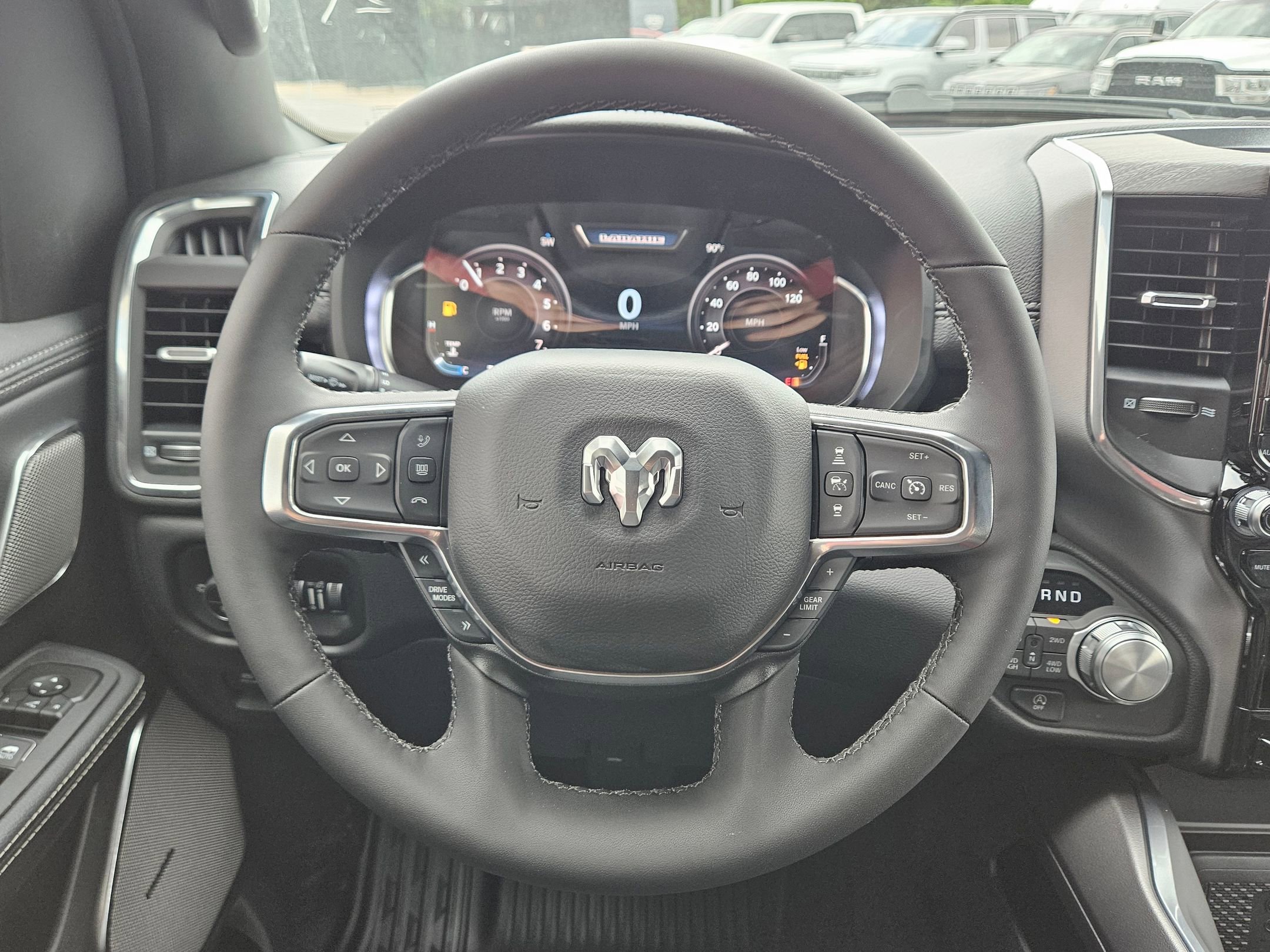 New 2026 Bright White Clear-Coat Exterior Paint RAM Laramie image 13