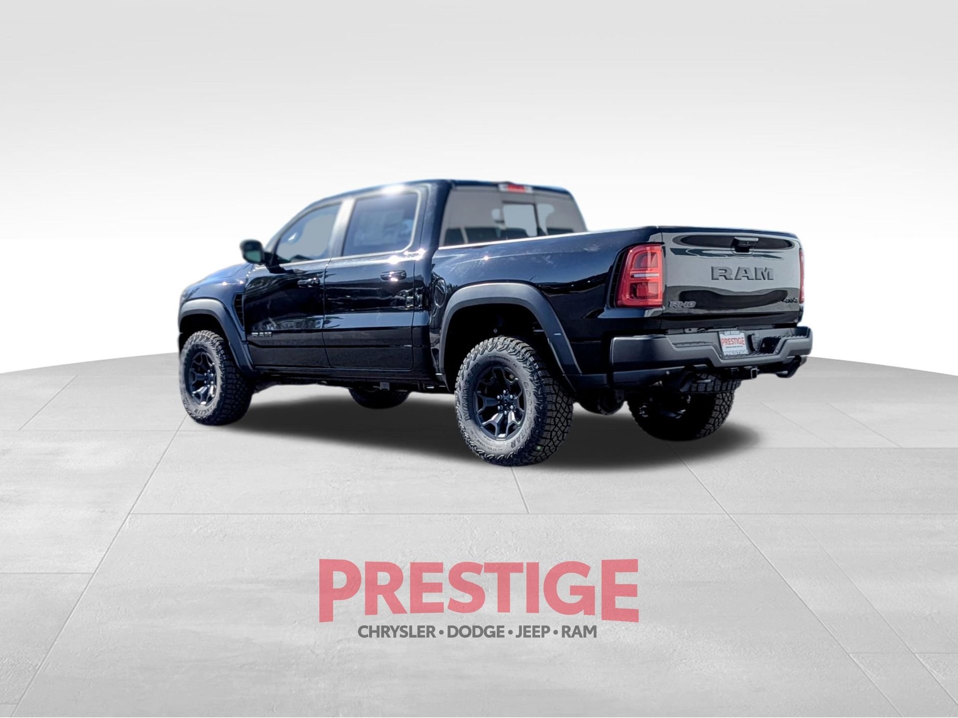 New 2026 Diamond Black Crystal Pearl-Coat Exterior Paint RAM RHO image 8