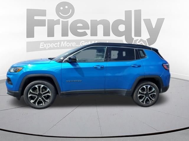 Used 2022 Blue Jeep Limited image 2