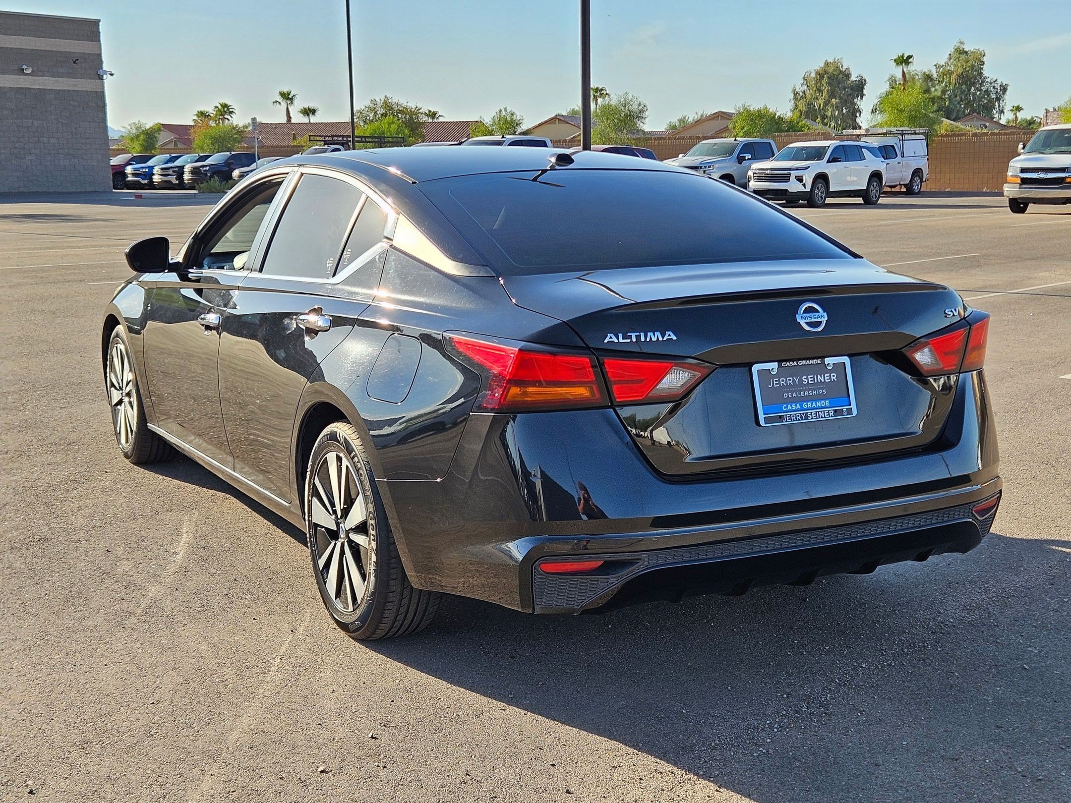 Certified Used 2021 Black Nissan SV FWD image 3