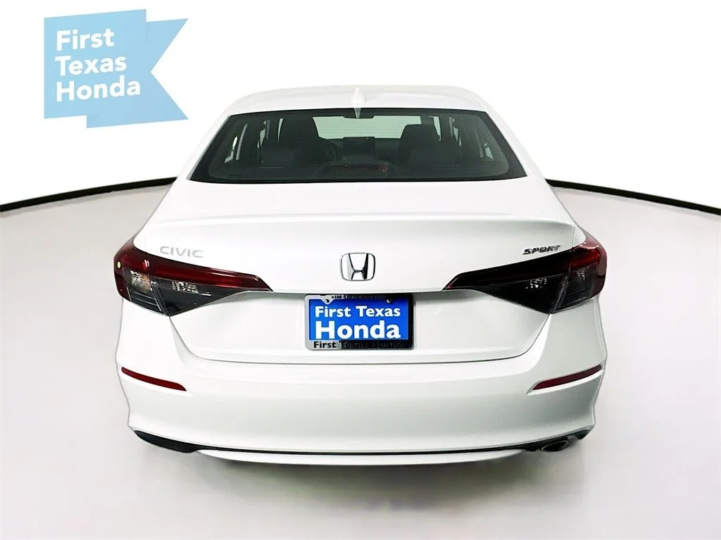 New 2026 Platinum White Pearl Honda Sport image 7
