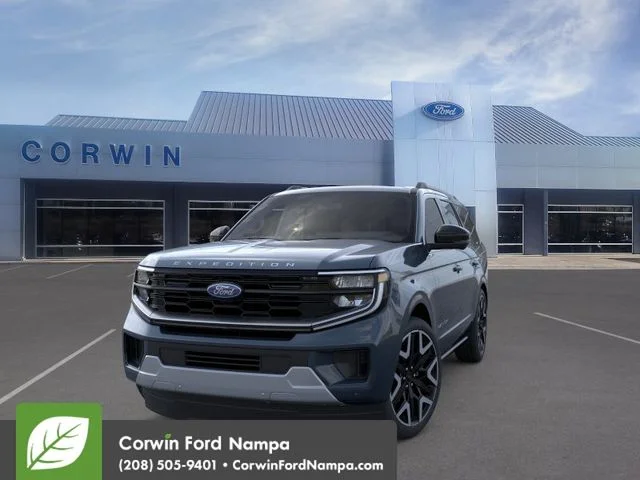New 2026 Stone Blue Metallic Ford Platinum image 3