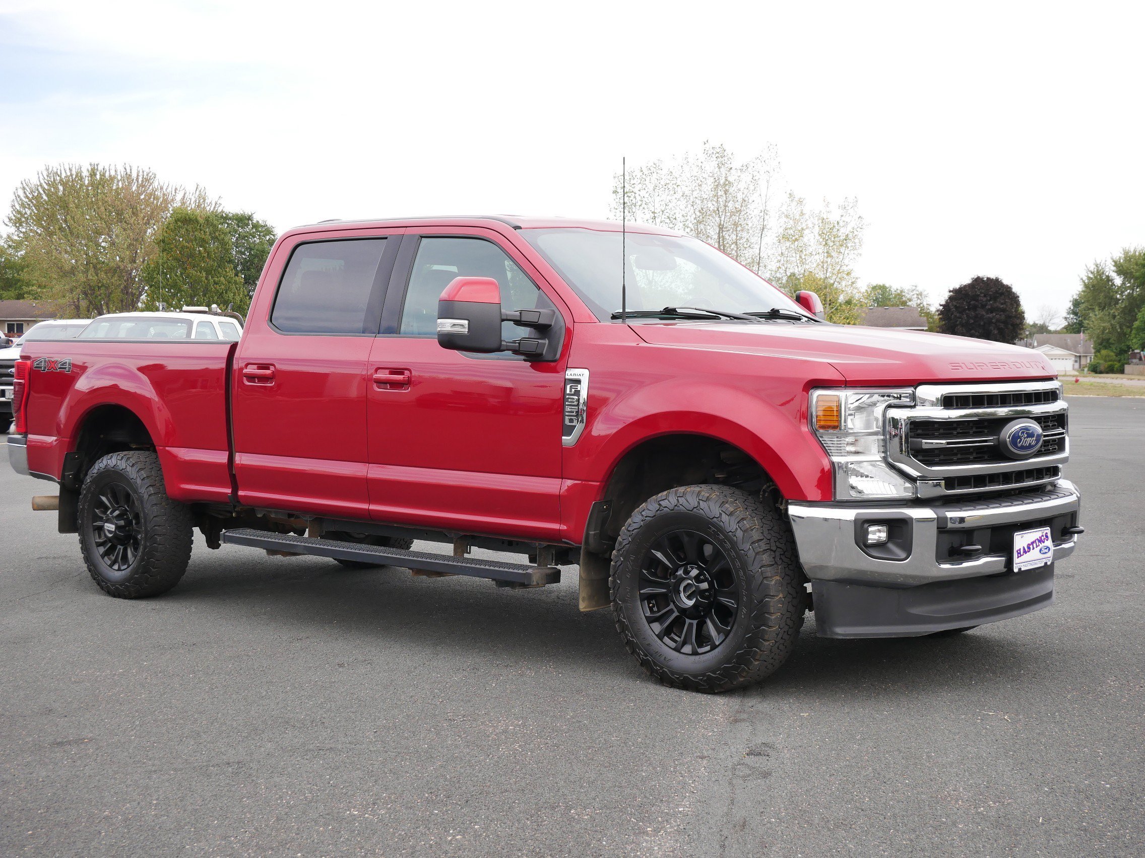 Used 2022 Red Ford LARIAT image 7