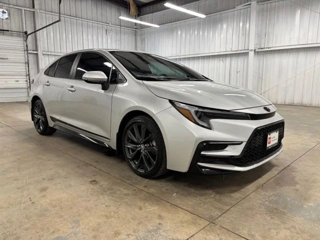 Used 2025 Silver Toyota SE image 1