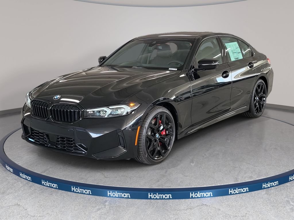 New 2026 Black Sapphire Metallic BMW 330i image 1