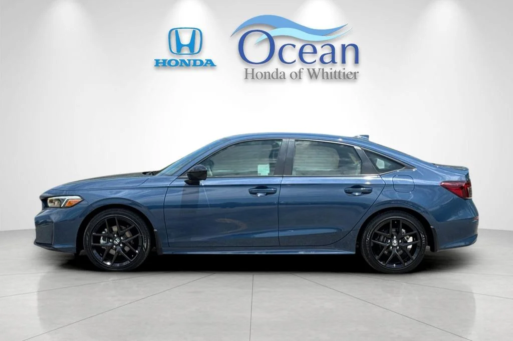 Certified Used 2025 Blue Lagoon Pearl Honda Sport image 7