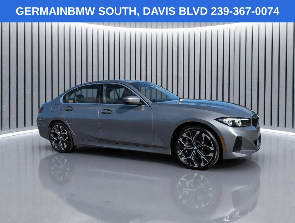 Certified Used 2025 Skyscraper Grey Metallic BMW 330i image 3