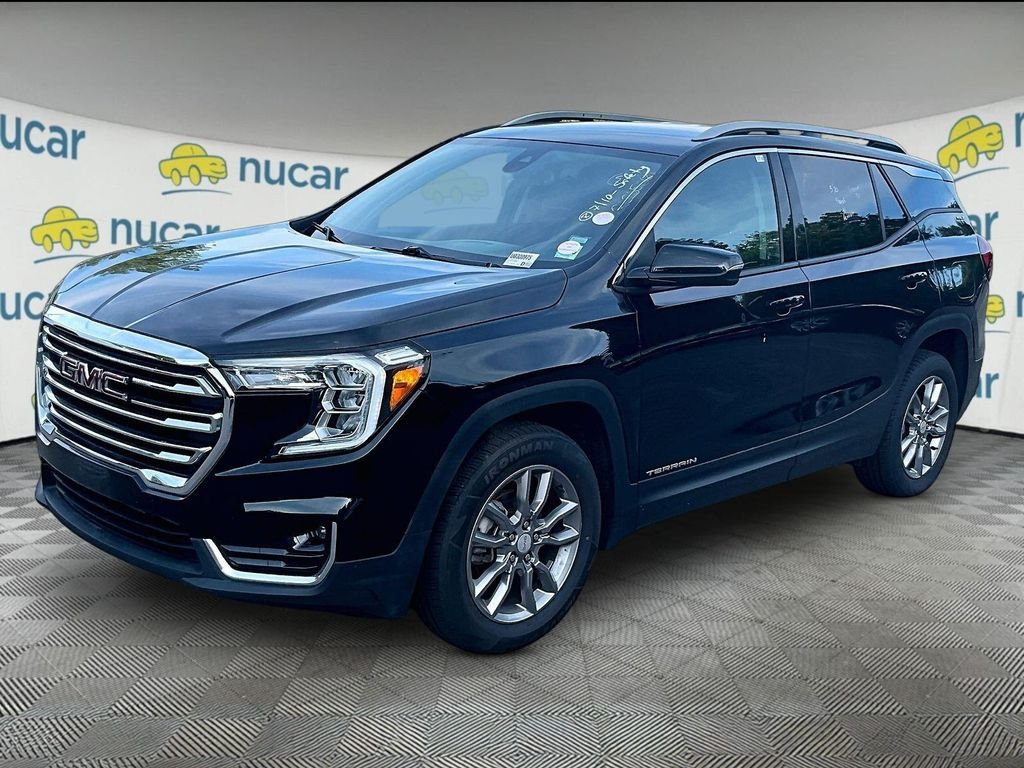Used 2024 Black GMC SLT image 3