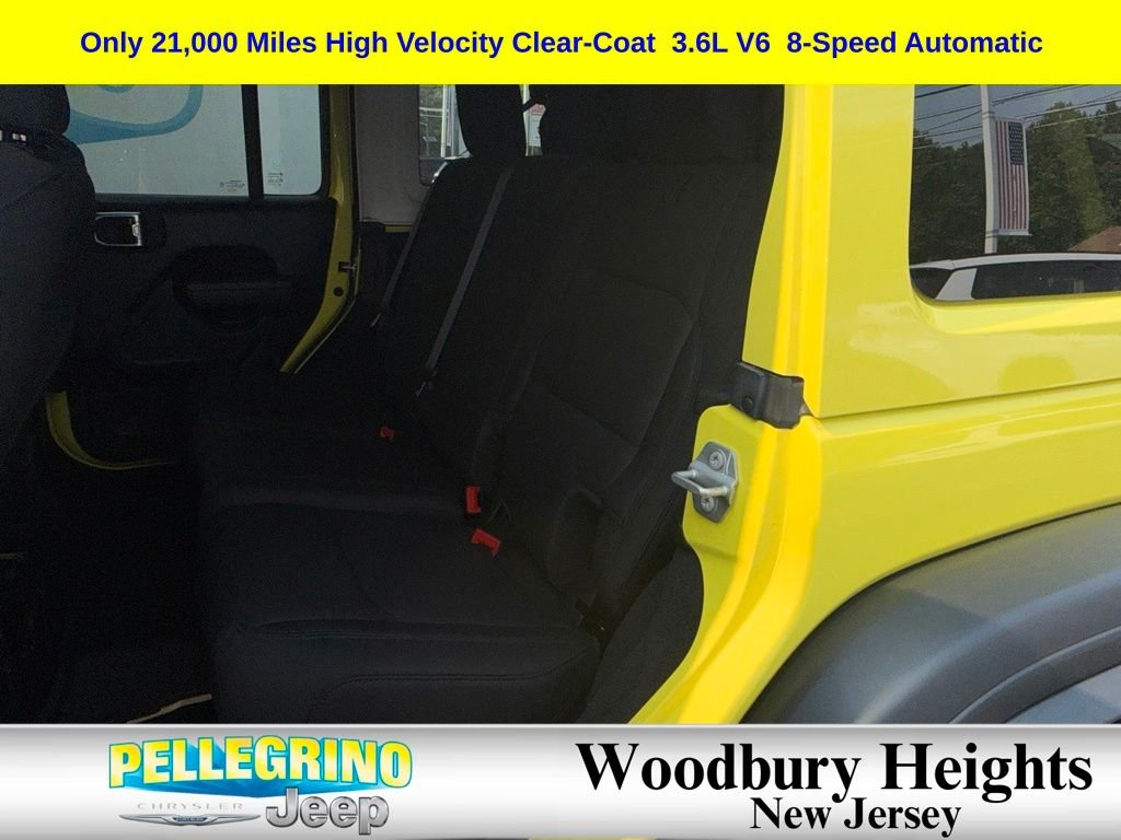 Certified Used 2022 Yellow Jeep Unlimited High Tide image 20