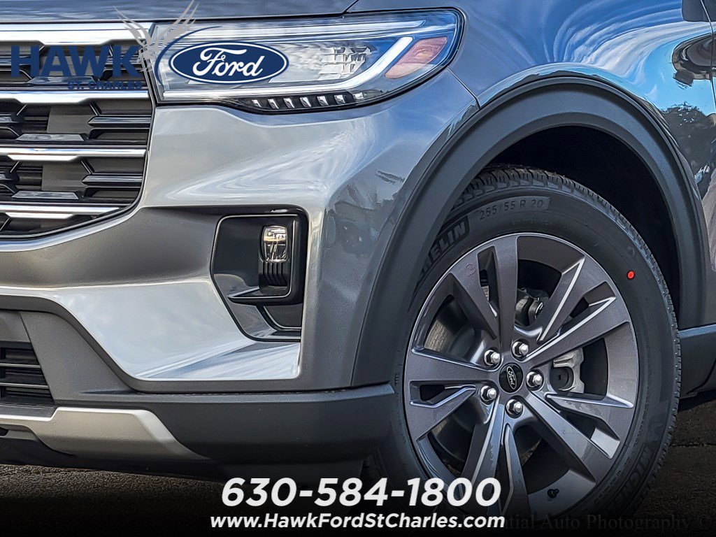 New 2026 Carbonized Gray Metallic Ford Active image 3