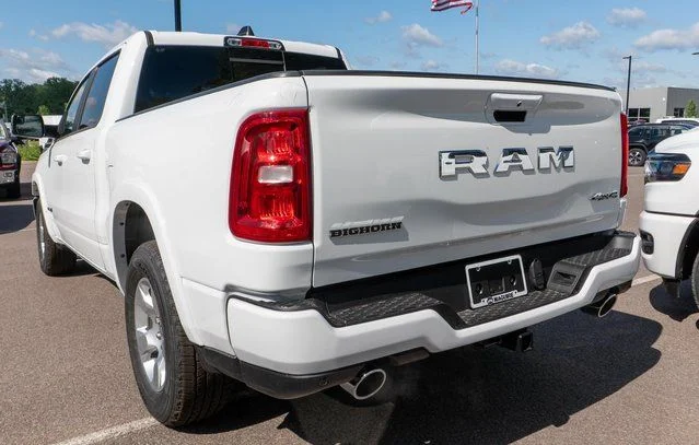 New 2026 Bright White Clear-Coat Exterior Paint RAM Big Horn/Lone Star image 7