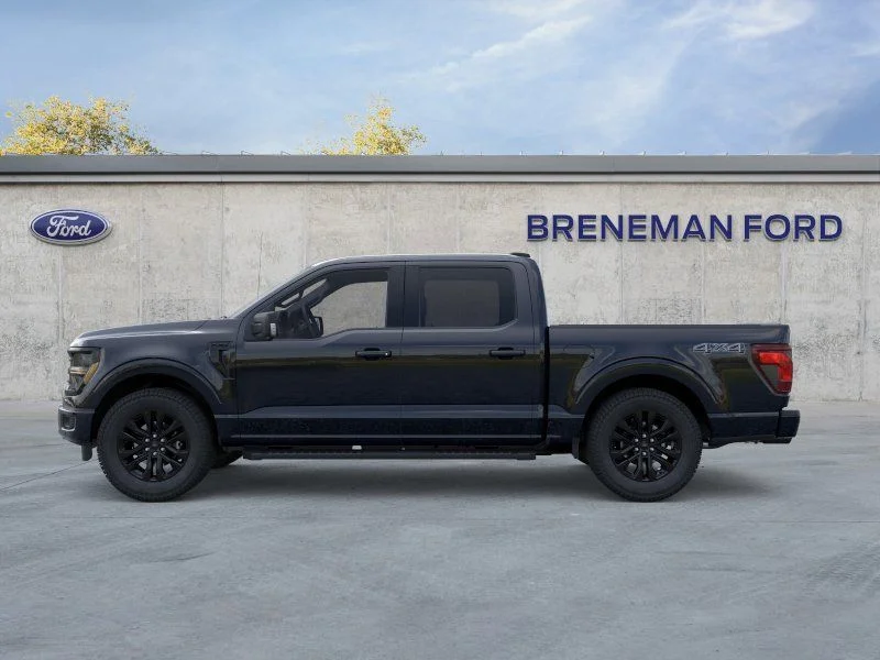 New 2026 Agate Black Metallic Ford XLT image 3
